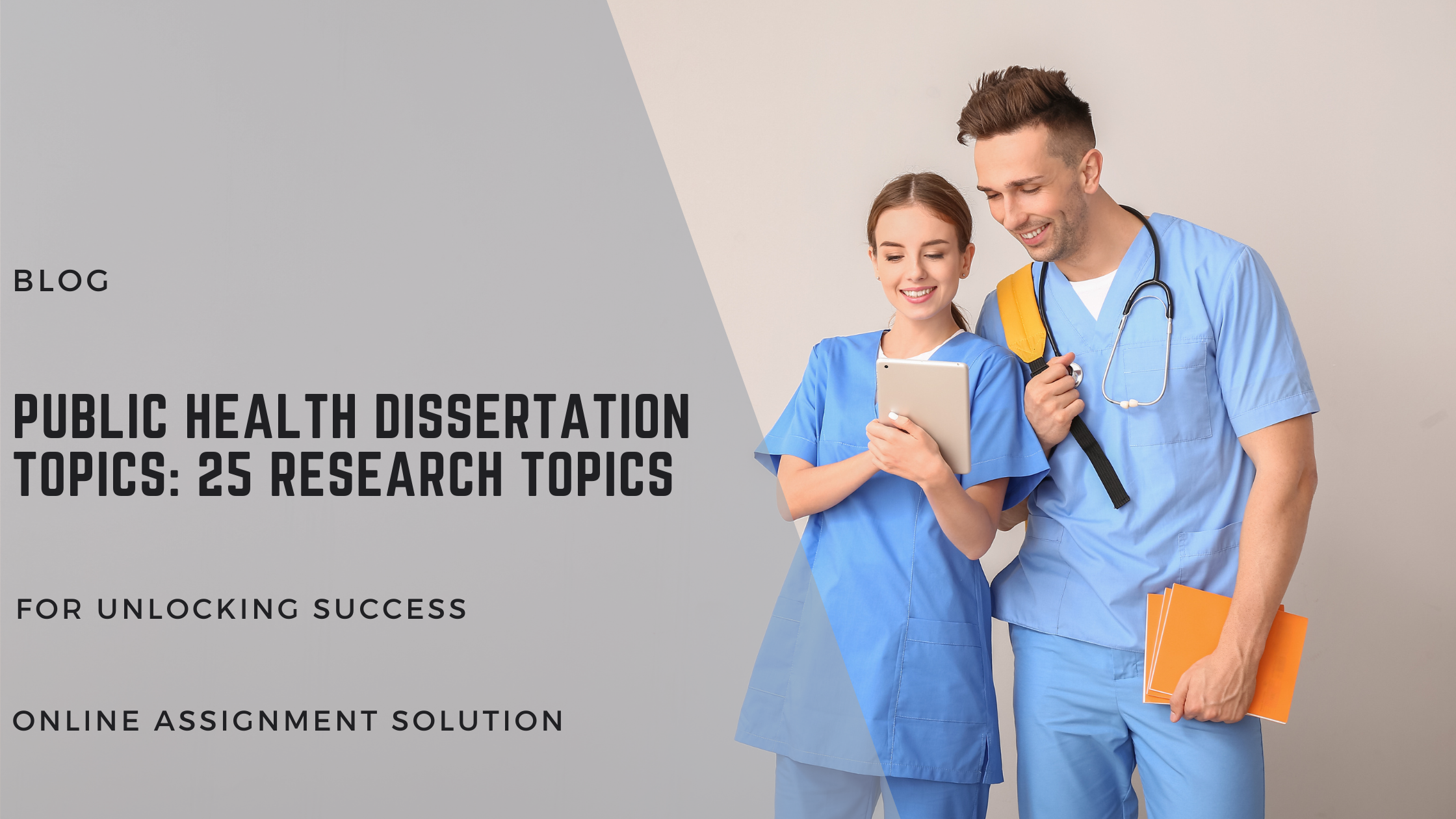 Public Health Dissertation Topics: 25 Research Topics